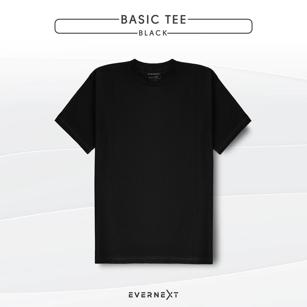 Kaos Polos BASIC TEE Lengan Pendek Pria Baju Kaus T Shirt