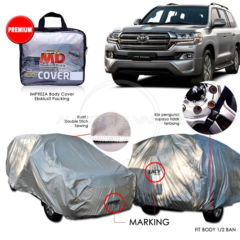 Body Cover / Penutup Mobil / Pelindung Mobil Impreza Tebal MPV Besar 3