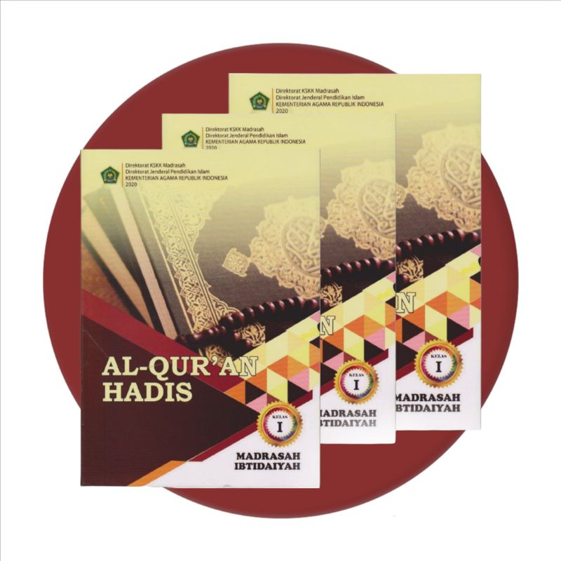 Buku Siswa Al-Quran Hadis Kelas 1 MI Kemenag