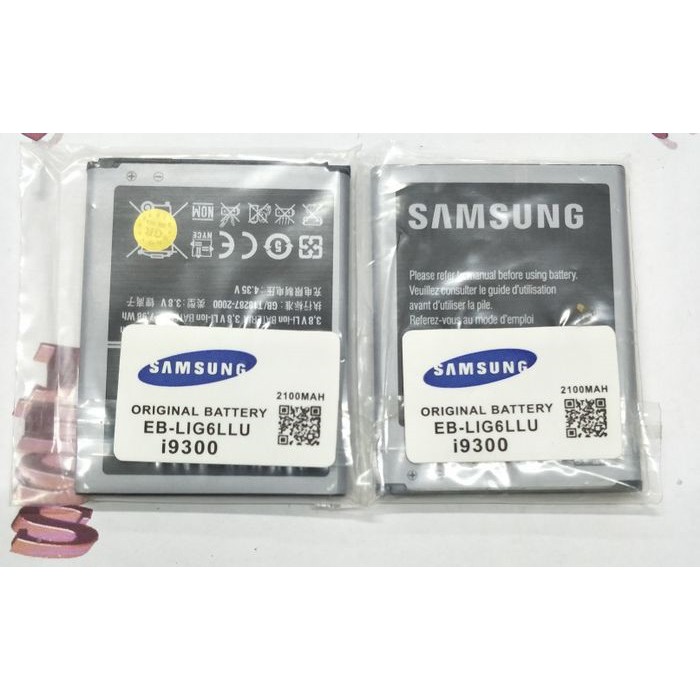 Battery Batre Baterai Samsung GALAXY S3 i9300 EB-LIG6LLU