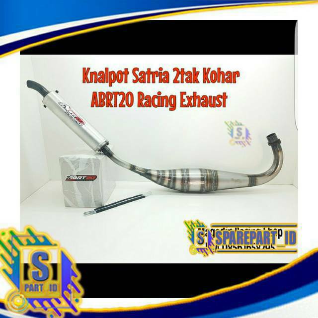 Knalpot Satria 2tak Underbone Kompetisi ABRT 20 Original Terpopuler