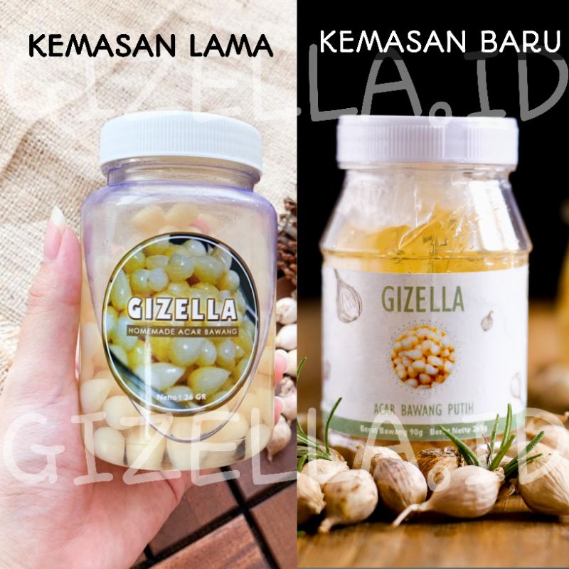 

GIZELLA ACAR BAWANG PUTIH TUNGGAL LOKAL - 90gr - ACAR BAWANG LANANG (Laki)