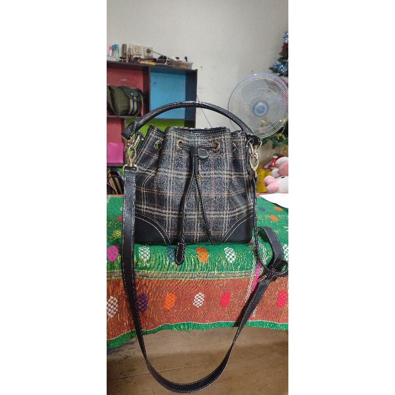 Tas slempang serut Bean Pole