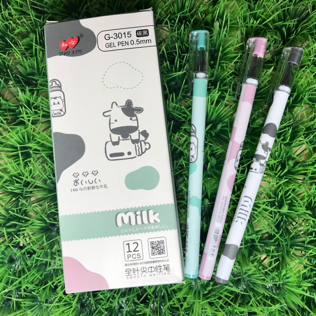

Bulpen / Pulpen / Pena / Pen Gel Karakter Milk Susu