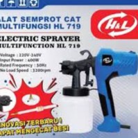 Spray Gun Elektrik Alat Semprot Listrik Cat Minyak Multifungsi HL 719