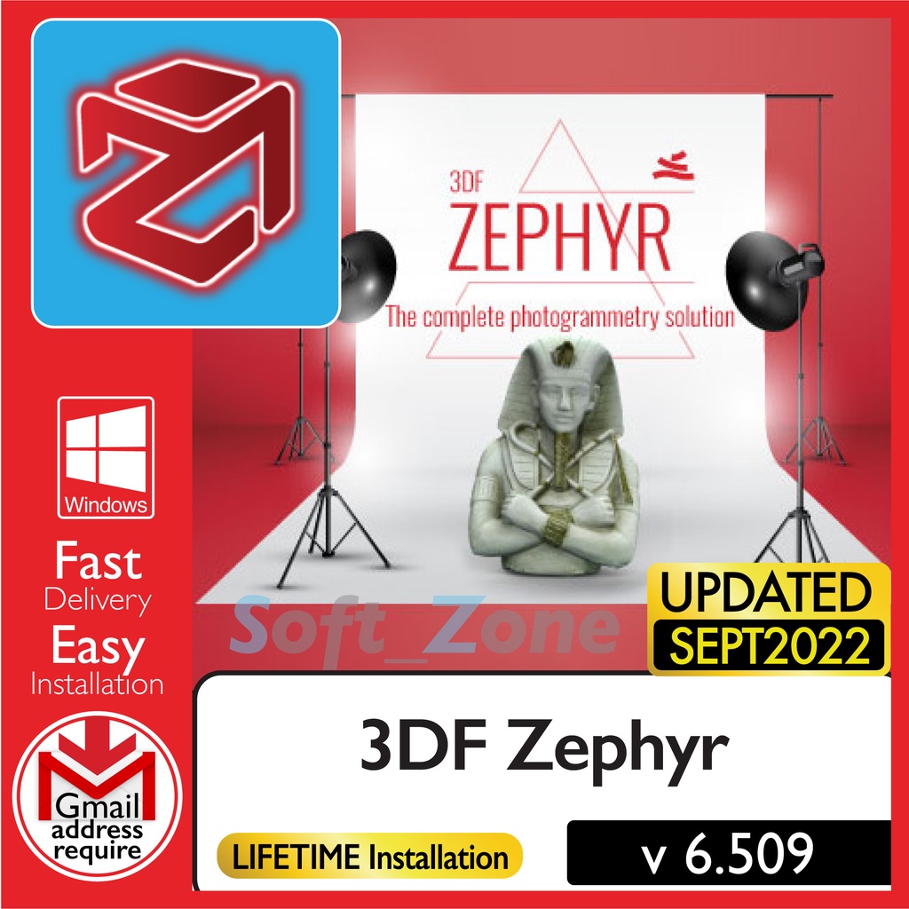 

3DF Zphyr 6.509 - Rcnstrct 3D Mdls frm Phts Atmtclly [WINDOWS x64] - Dgtl Dwnld