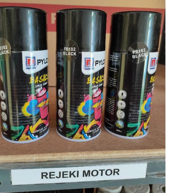 

➢ CAT PYLOX BASICS PB102 BLACK CAT SPRAY 300CC NIPPON PAINT ✩