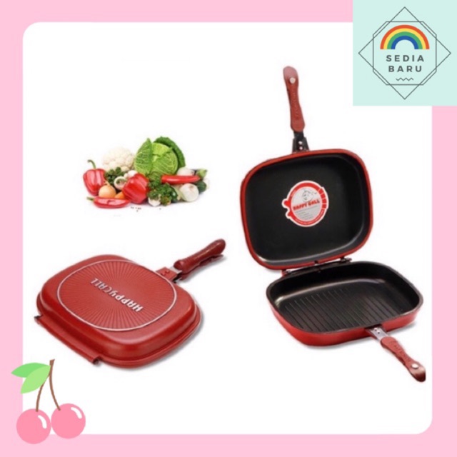 happy call double pan 32cm ORIGINAL korea