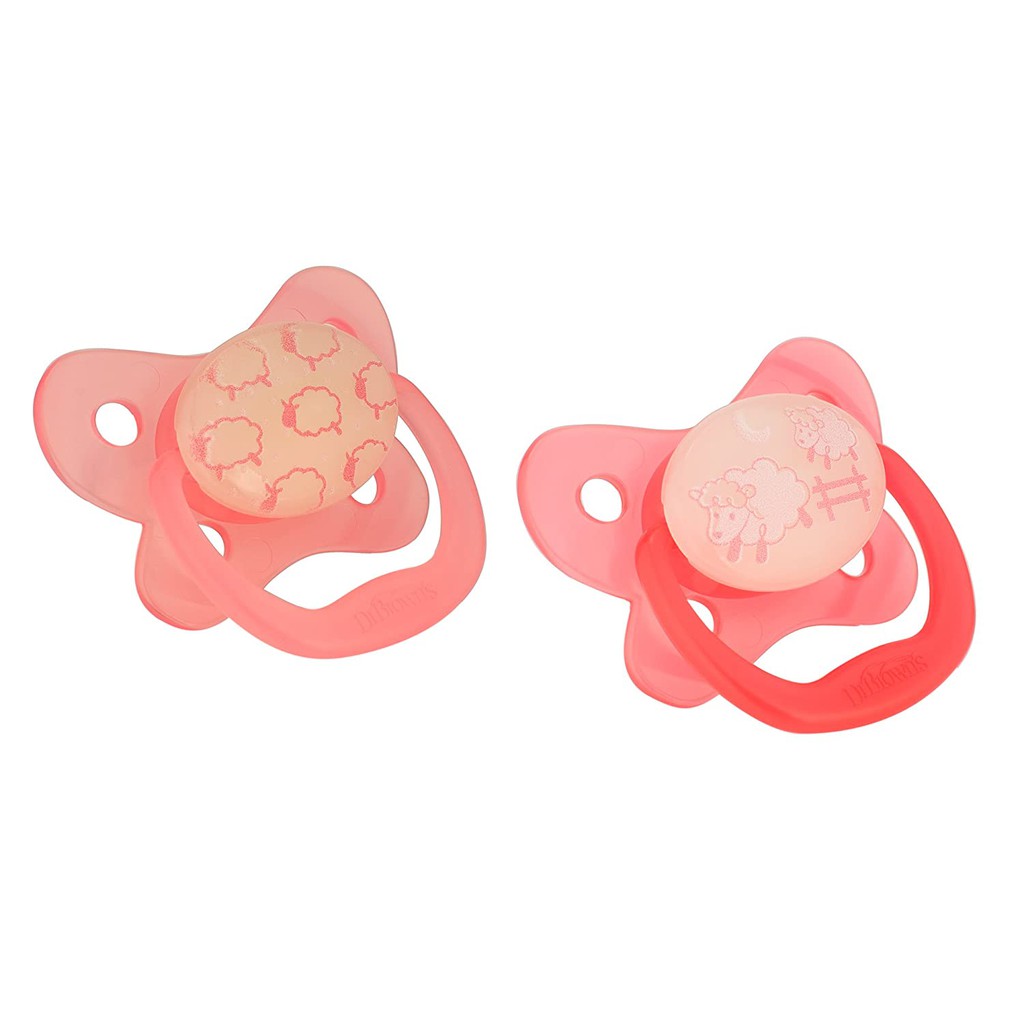 Dr. Brown's Prevent Glow In The Dark 0-6m (Tersedia Pilihan Warna)