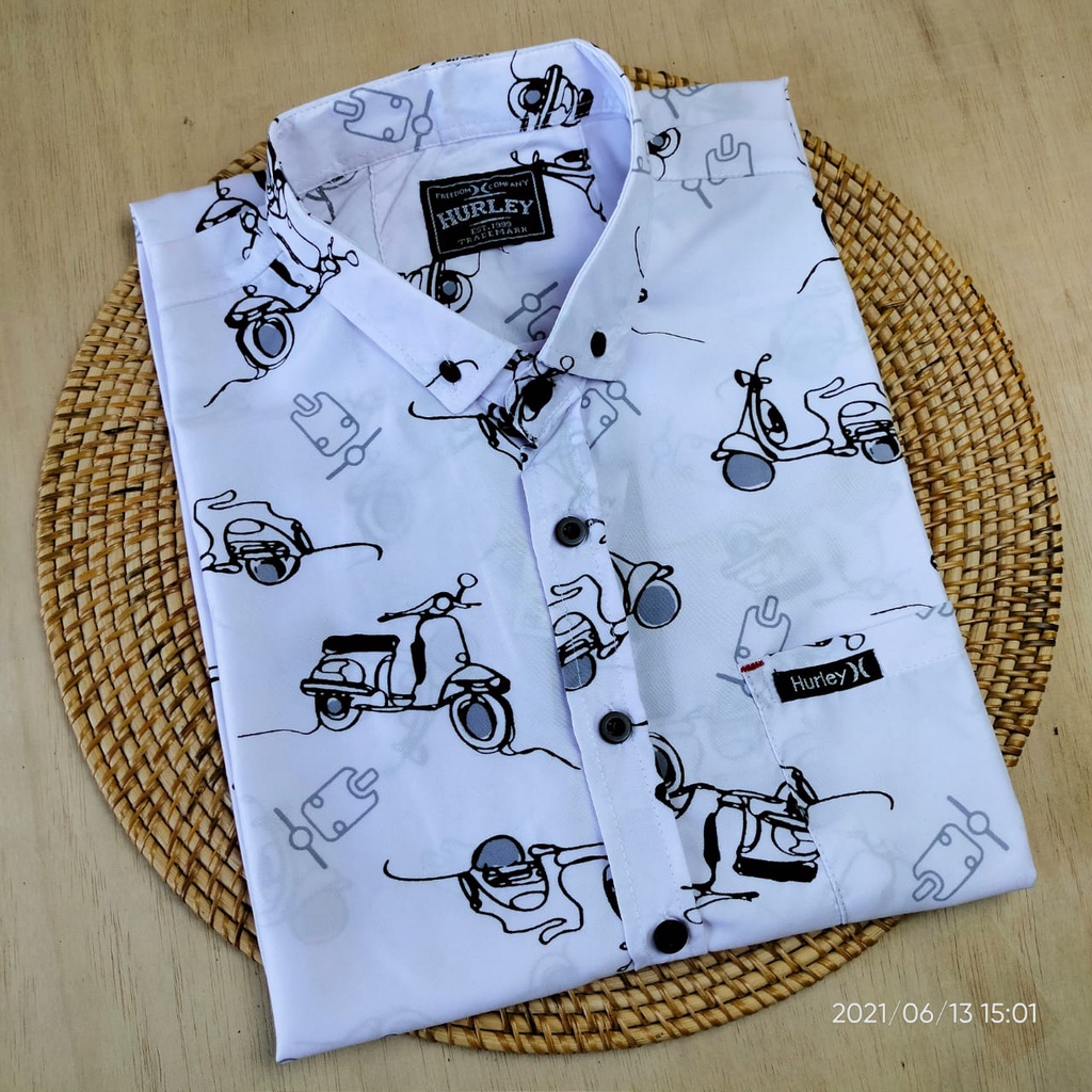 BISA PILIH MOTIF KEMEJA SURFING | HEM SURVING | KEMEJA SURFING DISTRO MURAH | GROSIR KEMEJA SURFING