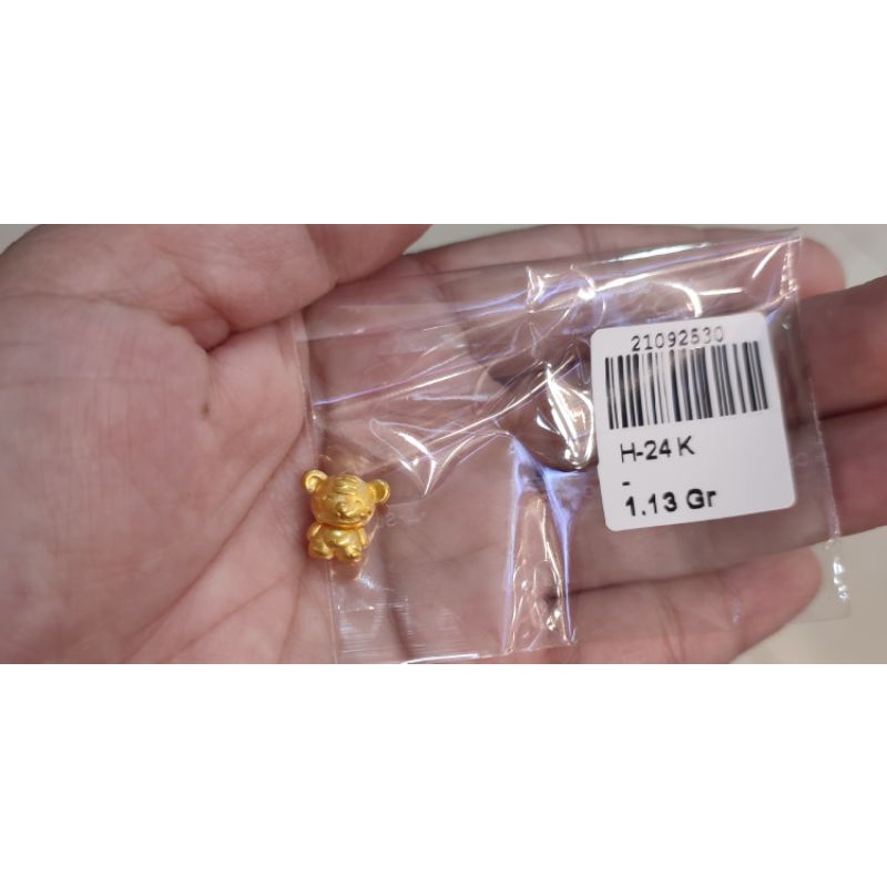 Gelang emas 24k macan mini