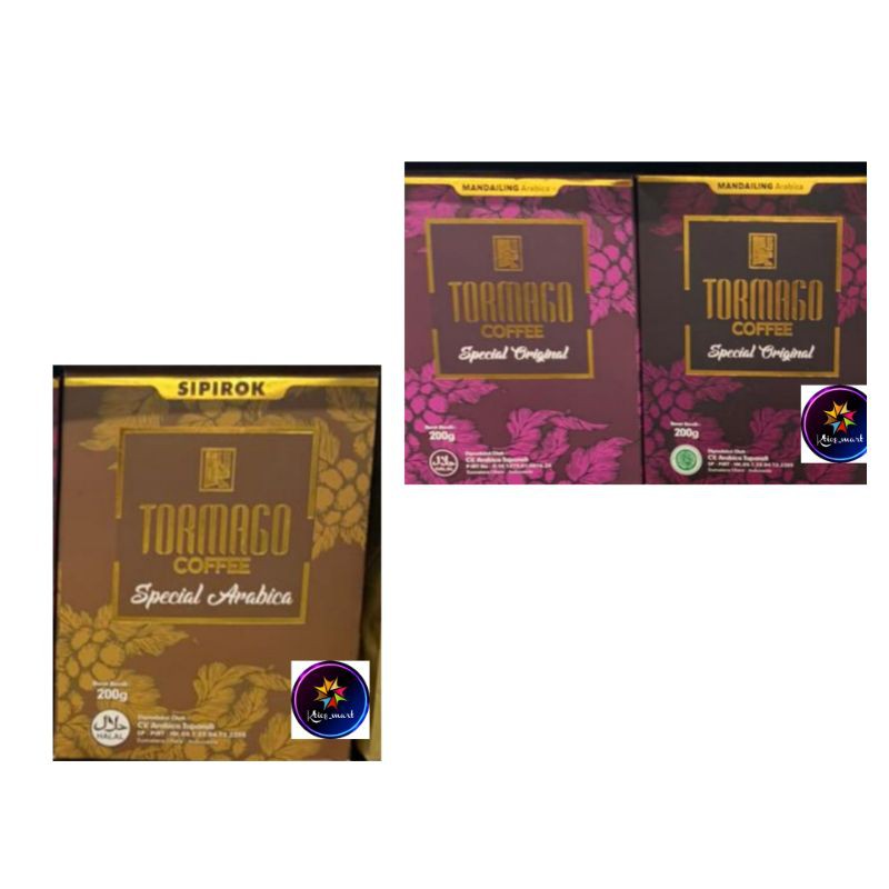 

Tormago Mandailing Arabica Original/Sipirok Arabica Coffee 200gr