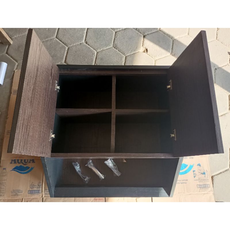 [BISA COD] KITCHEN SEET HPL 60X60 MODEL 2 PINTU / KITCHEN SET MINIMALIS