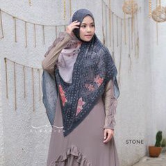 KHIMAR SHEA (KHIMAR ANTEM SYARI CERUTY PRINTING) BY ALBARIZK
