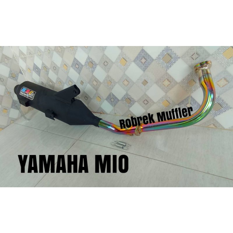 KNALPOT TSUKIGI WRC BAS PADET MOTOR MATIC MIO SPORTY SMILE J SOUL GT