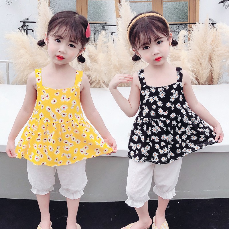 LittleAaron SET IMPORT ORCHID BEACH 2031 EBV Bayi Baju Anak Perempuan