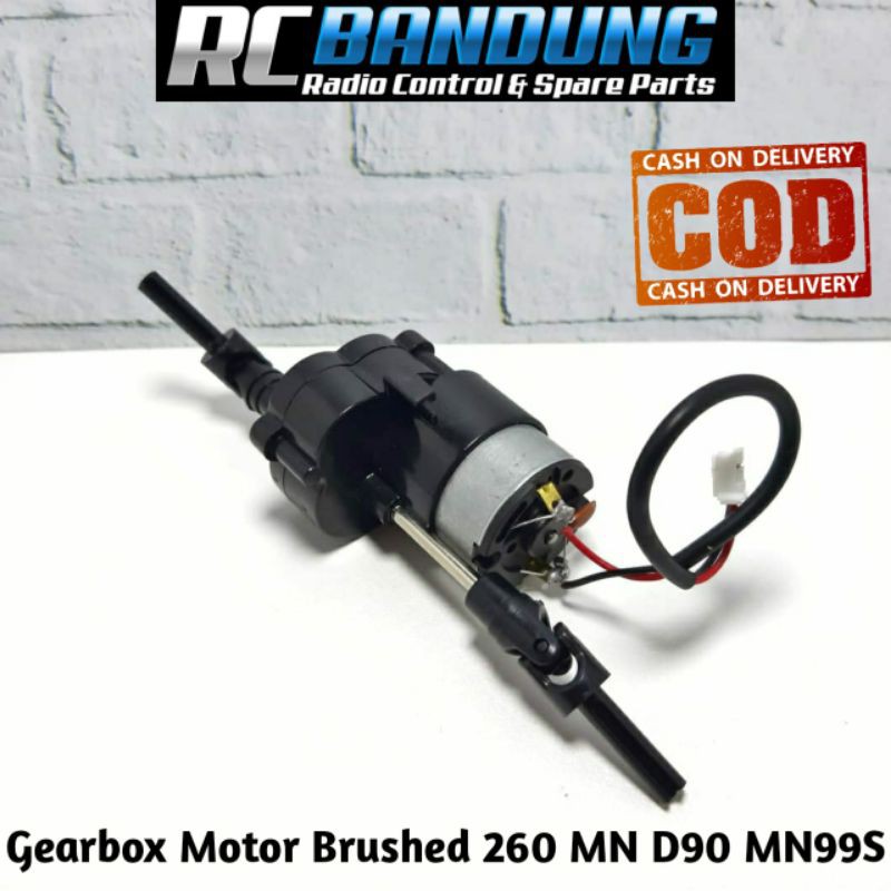 Gearbox 260 Brushed Motor Dinamo Single Speed MN D90 MN99 MN99S WPL C14 C24 C34