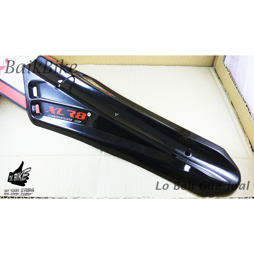 Fender Downtube XLR8 Hitam Spakbor Frame MTB
