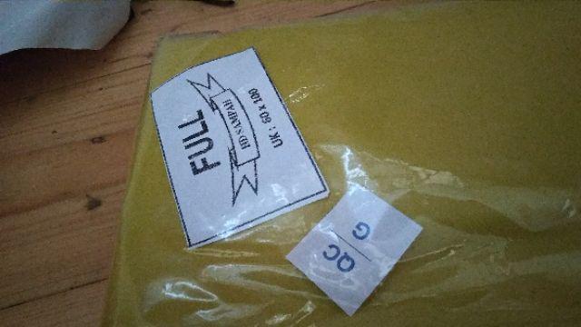 Isi1kg Full +-16lembar Kantong Plastik Kresek Hd Sampah Warna Kuning 60x100cm Medis Trash Bag