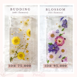 Custom Pressed Flower Dried Phone Case / Bunga Kering