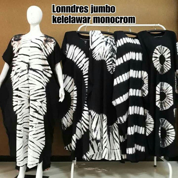 DASTER BATIK MURAH LOWO KALONG SUPER JUMBO PANJANG TANPA LENGAN LD 140