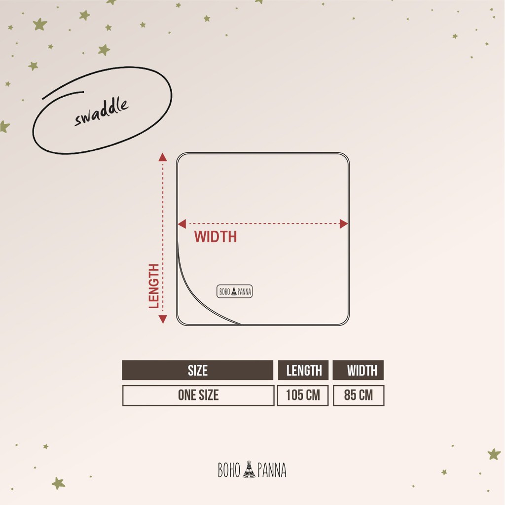 Bohopanna - Swaddle Motif / Bedong Bayi Motif