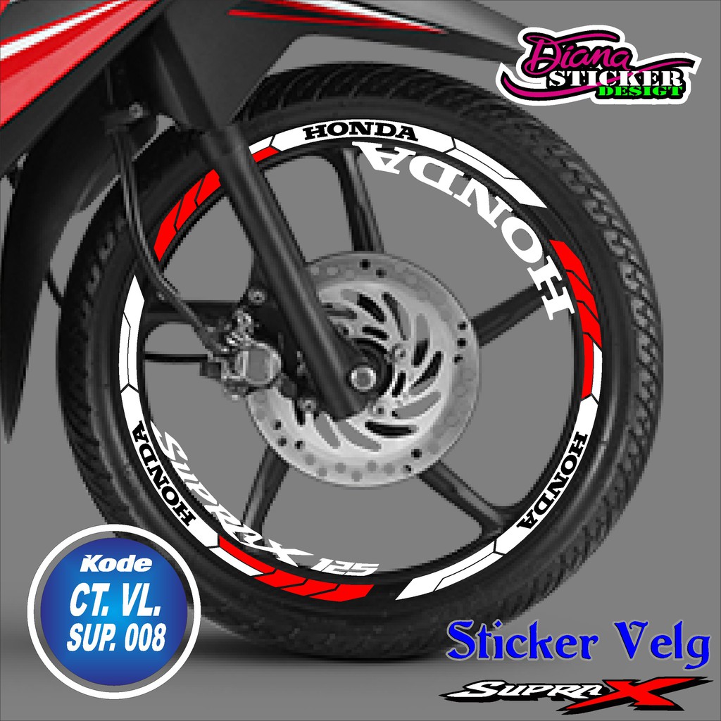 CUTTING LIST VELG SUPRA X-STICKER CUTTING VARIASI LIST VELG SUPRA X.008