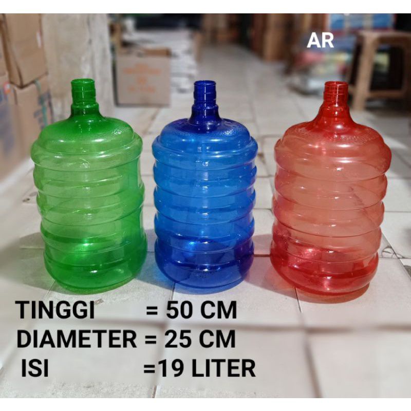 Galon Pet Kosong 19 liter