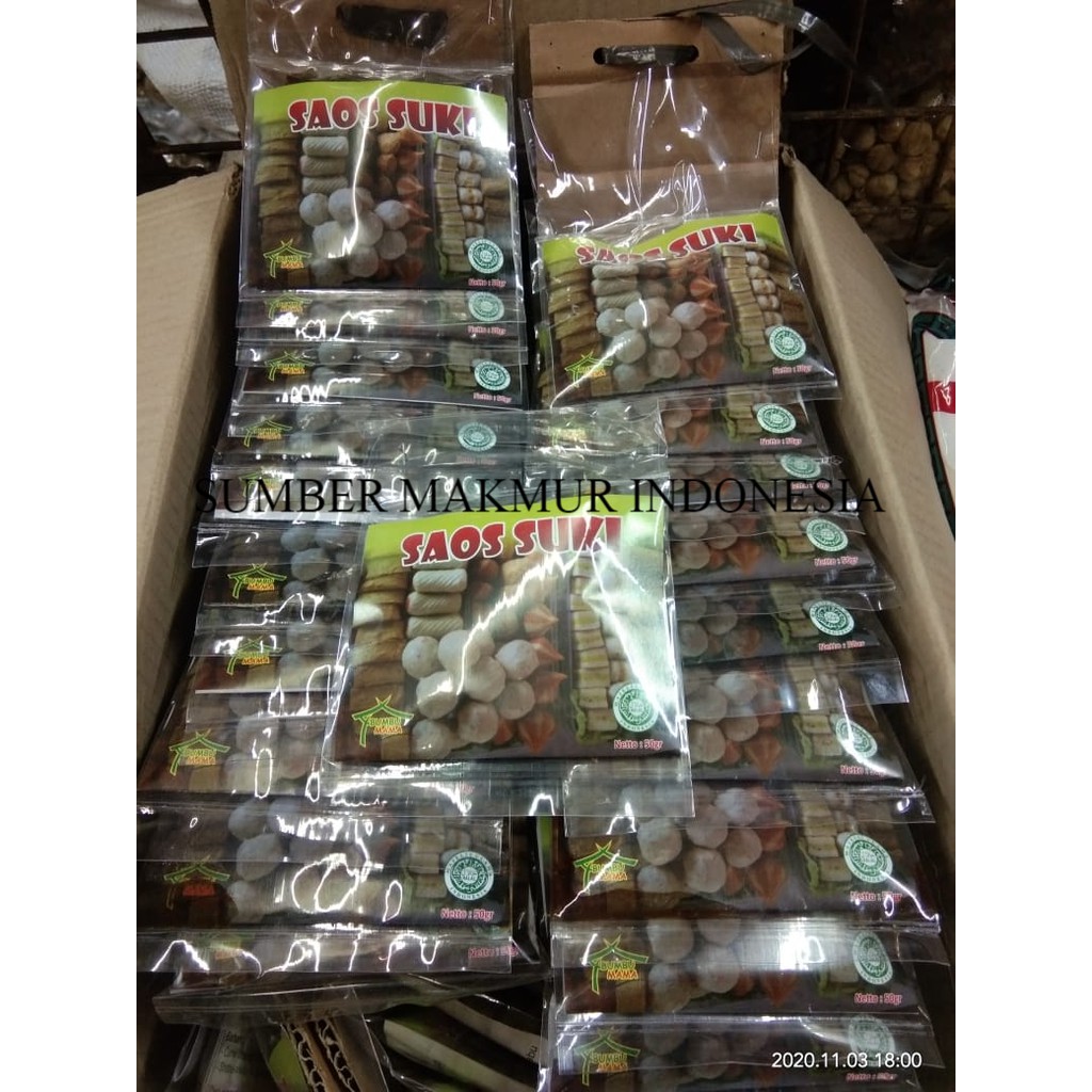 BUMBU SAOS SUKI CAP BUMBU MAMA 50 GRAM - ECERAN