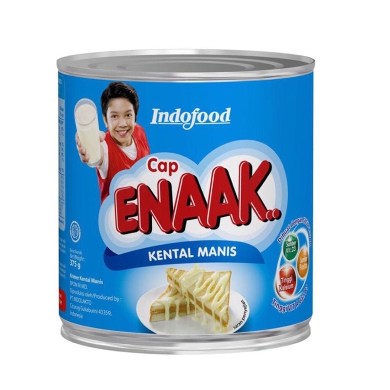 

Susu Enak Kental Manis Kaleng 350gr