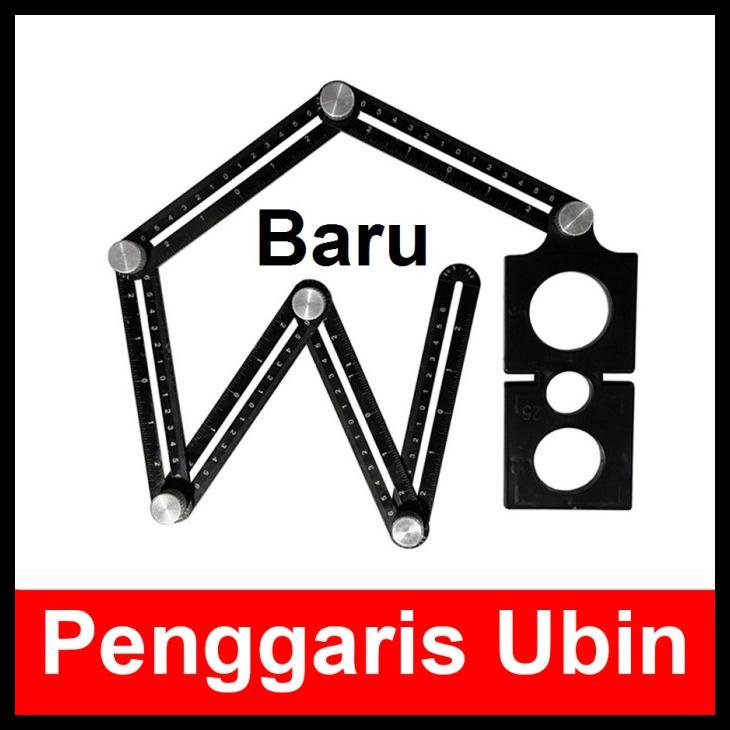 

PENGGARIS LIPAT 6 SUDUT SIKU POLA MULTIFUNGSI ALAT UKUR KERAMIK LUBANG KODE 787