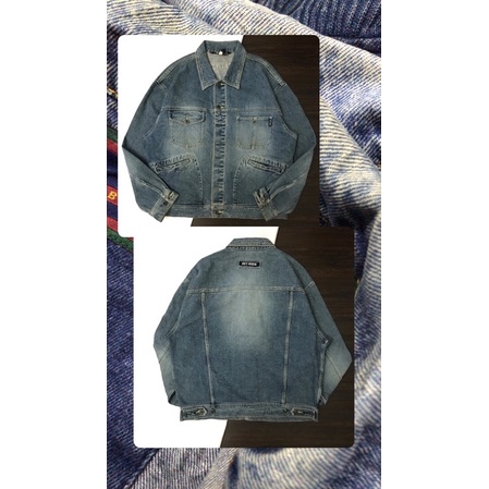 Vtg Get Used Jeans Jacket