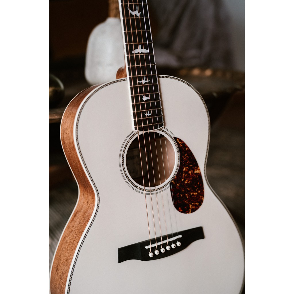 PRS SE P20E ANTIQUE WHITE PARLOR ACOUSTIC ELECTRIC GUITAR LIMITED EDITION