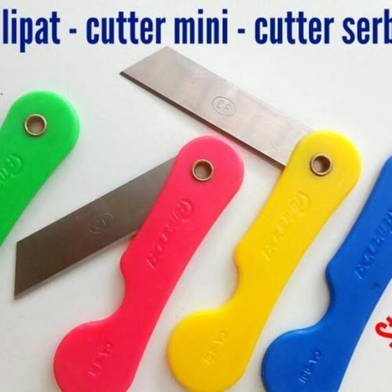 

Pisau Cutter Lipat Mini/ Pisau Lipat Kecil