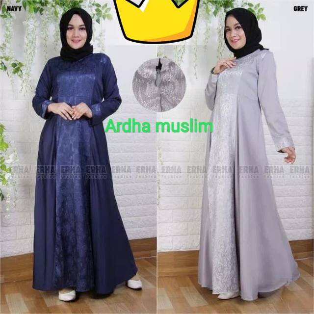 Gamis syar'i Jaguart gliter premium II gamis terbaru