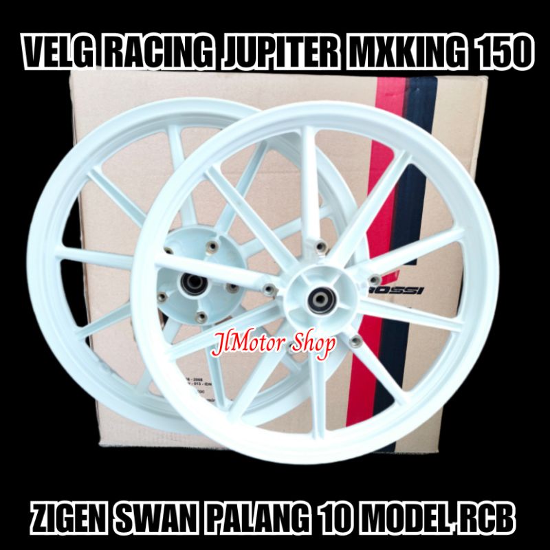 Pelek Velg Racing Jupiter MX King 150 Palang 10 Vrossi Swan - Pelek Velg Racing Jupiter MXKING 150 Palang 10 Vrossi Swan Model RCB