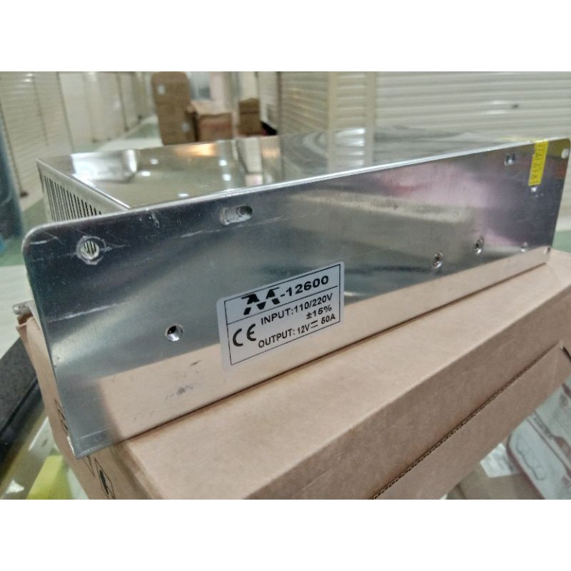 Power Supply 12V 50A Adaptor 12V 50A