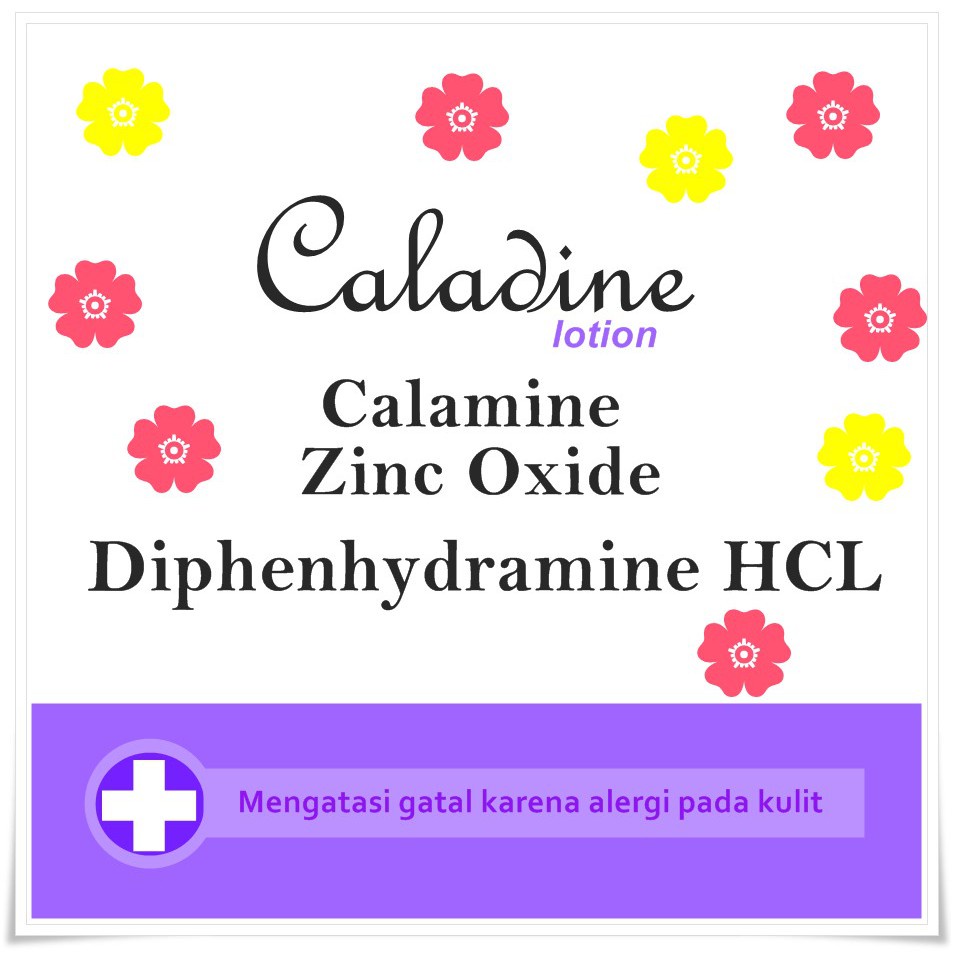CALADINE LOTION CALAMINE ZINC OXIDE DIPHENHYDRAMINE HCI -