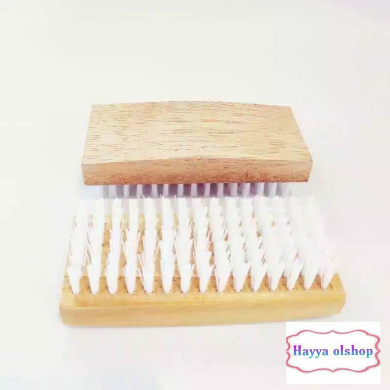 SIKAT CUCI BAJU GAGANG KAYU-Sikat cuci pakaian-Sikat wc-Sikat cuci baju kayu