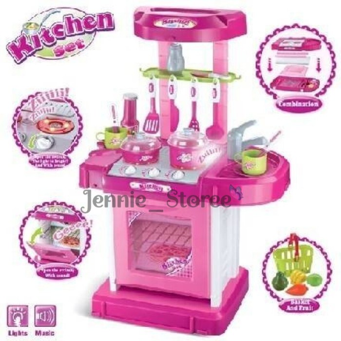 Mainan Kitchen Set Koper Mainan Anak Masak / Dapur / Kitchen set Jumbo