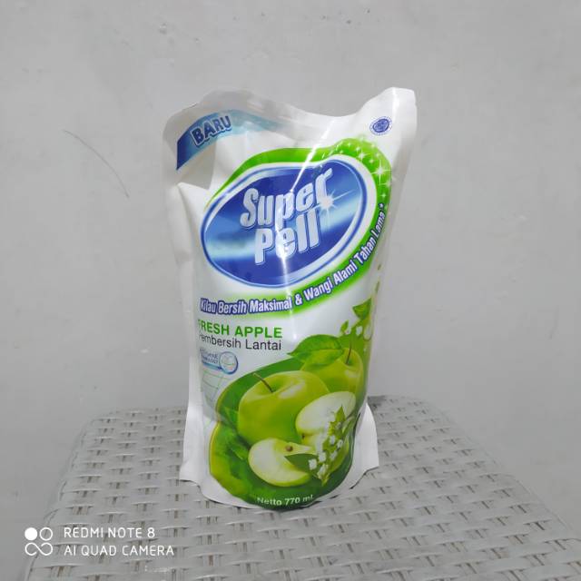 Super Pell Fresh Apel 770 Ml Pembersih Lantai