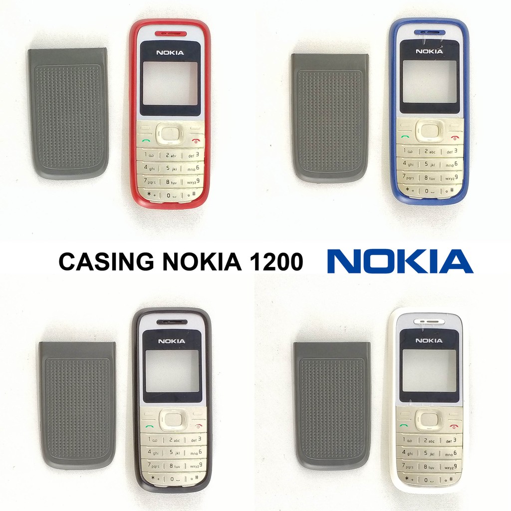 Casing Handphone Jadul Nokia 1200 / Kesing Hp KW Nokia 1200+ PAD