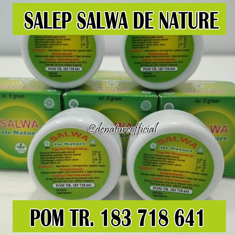 Salep Salwa | Salep Wasir | Salep Ambeien | De Nature