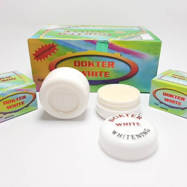 CREAM DOKTER WHITE ORIGINAL POT TIMBUL LUSINAN