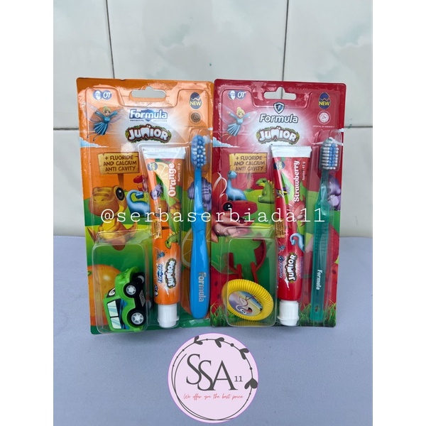 Formula Sikat Gigi Anak Junior Free Mainan