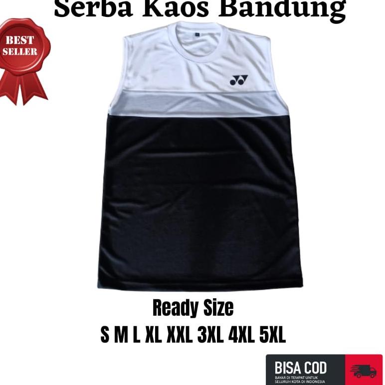 Cri31au22ᴿ ◦ Jersey Badminton Jersy Set Baju Kaos Atasan Tanpa Lengan Tangan Lektong Lekmong Olahrag