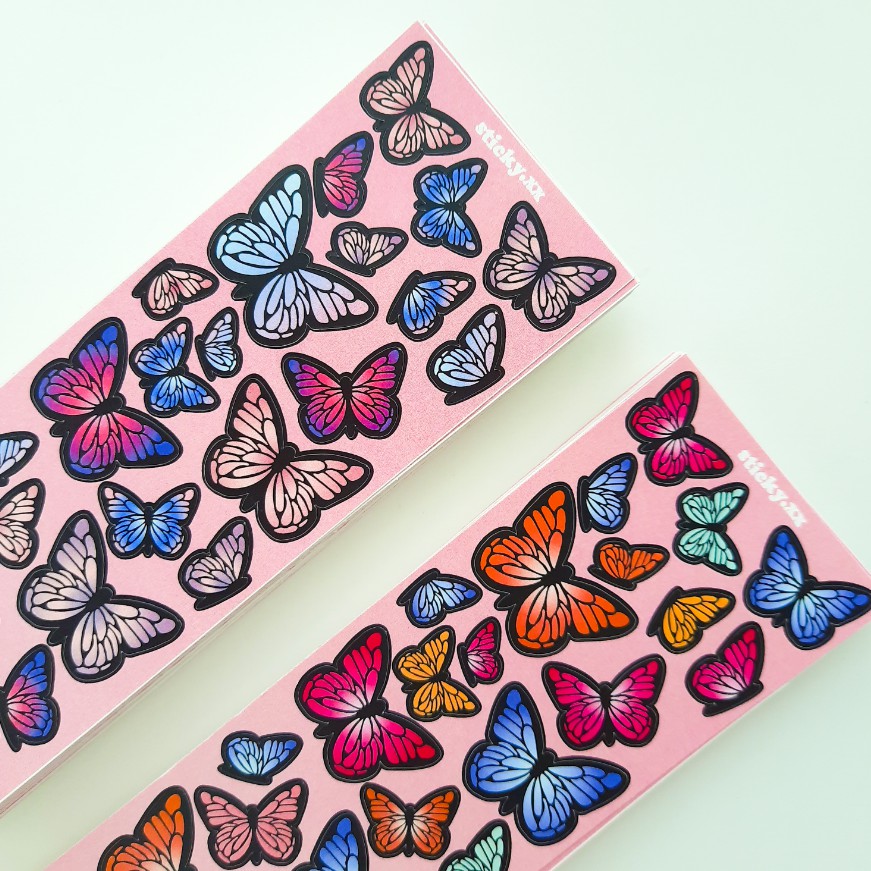 

Hologram Stickers - Butterfly by sticky.xx