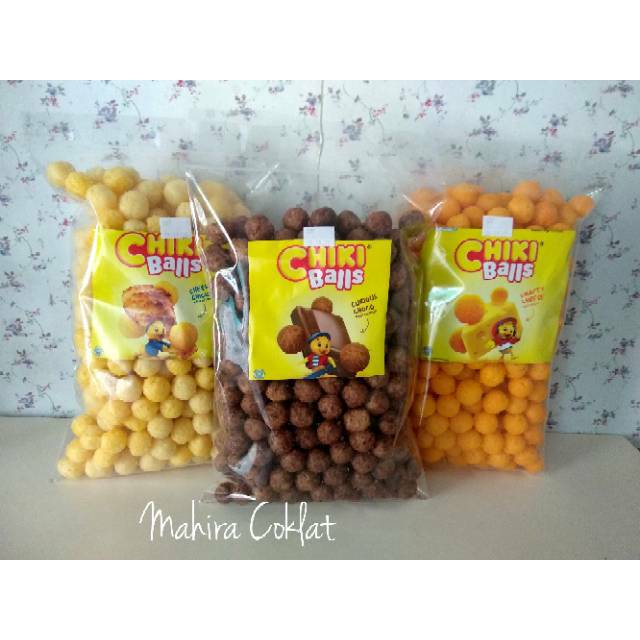 

Chiki balls keju 180r / chikiballs ayam 180gr chikiball coklat 180gr