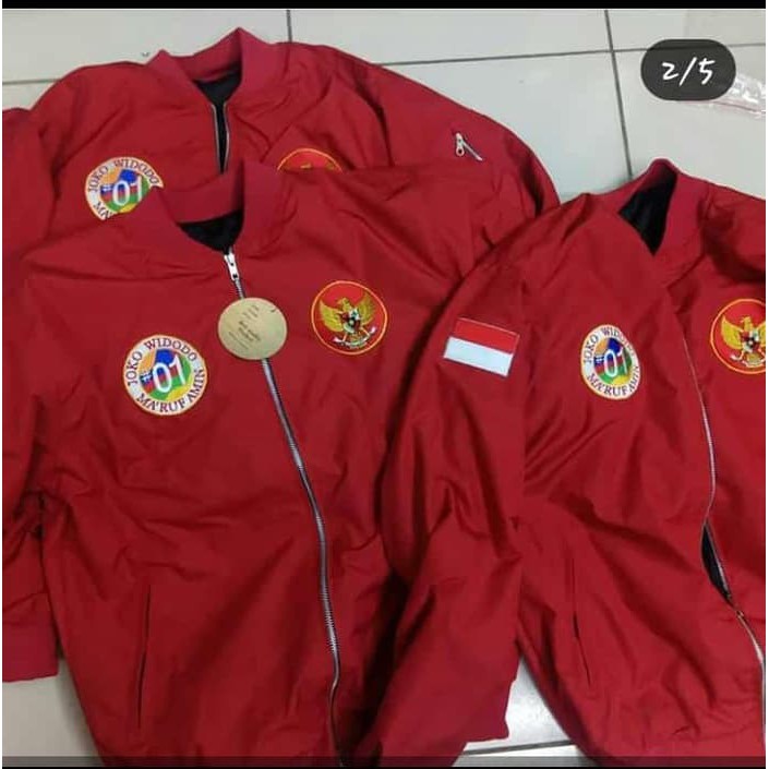 Hot Jaket Bomber Sweater Obral Murah Indonesia Jokowi #01 01 Amin Kotak |