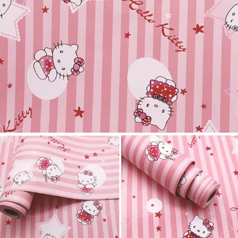 40 Koleski Terbaik Harga Stiker Dinding  Hello Kitty 